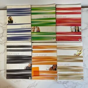 Lot of 6 Melody Carlson Books Teen Girls Christian Fiction True Colors Color Me